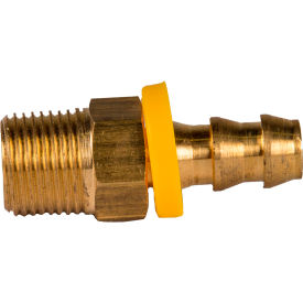 Rapidair® 3/8" Push On Hose Fitting x 3/8" Male NPT 
