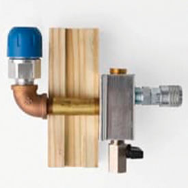 Fastpipe® 1" Thru Wall Outlet Kit 1/2" NPT On Face 