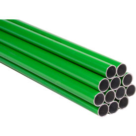 Fastpipe® 1-1/2" Aluminum Pipe 7-1/2L Green 
