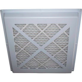 ELIMA-DRAFT INCORPORATED ELMDFTCOM13MERV4394 Elima-Draft Commercial Filtration Merv-13 Diffuser Cover For 24" X 24" Diffuser, White image.