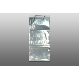 Elkay Plastics Company Inc 10F-1114+4BGW Gusseted Poly Bags, 11"W x 4"D x 14"L, 1 Mil, 1000/Pack image.