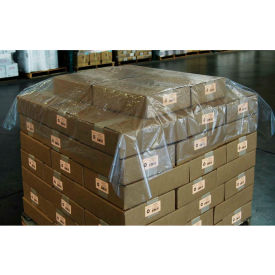 Elkay Plastics Company Inc 12G-303060 Pallet Top Sheets, 60"W x 60"L, 1.25 Mil, Clear, 250/Pack image.