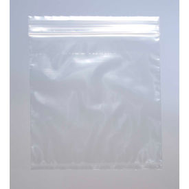 Elkay Plastics Company Inc LAB20808NP Reclosable 3-Wall Specimen Transfer Bag (No Print), 8" x 8", Clear, Pkg Qty 1000 image.
