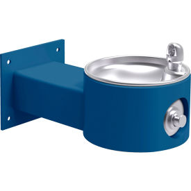 Elkay Mfg. Co. LK4405FRKBLU Elkay® Outdoor Wall Mount Drinking Fountain, Freeze Resistant, Blue image.