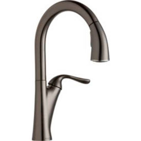 Elkay Mfg. Co. LKHA4031AS Elkay LKHA4031AS, Harmony Pull-Down Kitchen Faucet, Antique Steel, Single Lever Handle image.