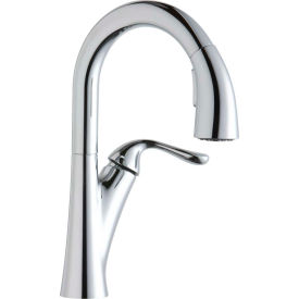 Elkay LKHA4032CR, Harmony Pull-Down Bar/Prep Faucet, Chrome, Single Lever Handle
