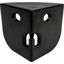 Encore Packaging Corner Spike For Stretch Film Rope and Twine 5/8"L x 2-1/2"W Black 