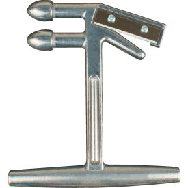 Encore Packaging T-Puller for Polypropylene and Stretch Film For 1" Strap Width Silver 