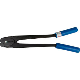 Encore Packaging Regular Front Action Single Notch Sealer For 5/8" Strap Width Blue 