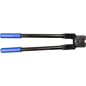 Encore Packaging Heavy Duty Single Notch Sealer For 3/4" Strap Width Black/Blue 
