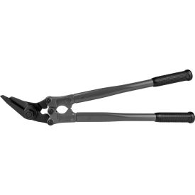 Encore Packaging Medium Range Two Hand Strap Shears For 3/4" - 1-1/4" Strap Width Red 