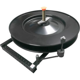 Packaging Oscillated Horizontal Wall Mount Strapping Dispenser, 16" Core, Black view 2