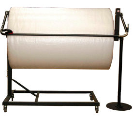 Encore Packaging Llc EP-6450-48 Encore Packaging Double Arm Bubble/Foam/Poly Dispenser with Slide Cutter for 48" Material Width image.