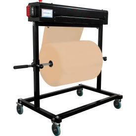 Encore Packaging Paper Bubbler Automatic Sheet Cutter with Bi-Support Stand 24"W 