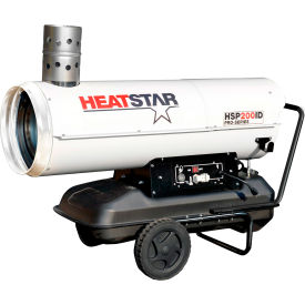 Enerco HSP200ID Heatstar Pro Series Indirect Fired Heater, 180000 BTU image.