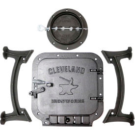 Cleveland Iron Works Camp Stove Starter Kit - For 55 Gallon Steel Drums