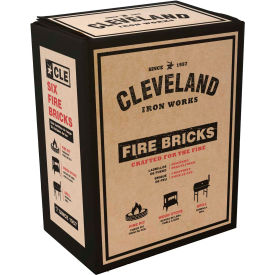 Fire Brick For Cleveland Iron Works Pellet Stove Heaters - 6 Pack