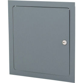 ELMDOR STONEMAN MFG DW18X18PC-CL Elmdor Drywall Door Prime Coat with Cyinder Lock, 16 ga image.