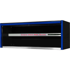 Extreme Tools, Inc. EX7201HCQBKBL Extreme Tools EXQ Pro Extreme Power Workstation Hutch, 72"W x 30"D x H"26-3/8, Black w/Blue Handle image.