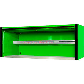 Extreme Tools, Inc. EX7201HCQGNBK Extreme Tools EXQ Pro Extreme Power Workstation Hutch, 72"W x 30"D x H"26-3/8, Green w/Black Handle image.