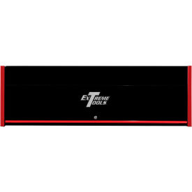 Extreme Tools, Inc. RX723001HCBKRD Extreme Tools RX723001HCBKRD 72"Wx30"D Professional Extreme Black Power Workstation Hutch Red Handle image.