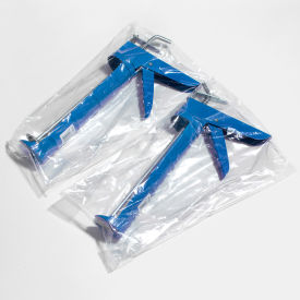 Elkay Plastics Company Inc 10G-128030 Low Density Gusset Poly Bags, 12"W x 8"D x 30"L, 1 Mil, Clear, 500/Pack image.
