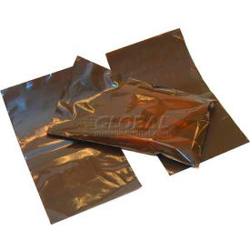 Elkay Plastics Company Inc 20FAM-0309 Open Ended Amber Bags, 3"W x 9"L, 2 Mil, 1000/Pack image.