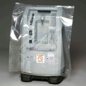 Elkay Plastics Company Inc BOR10G-282256B Blue Tint Bags and Covers on Roll, 1 mil, 28" x 22" x 56", Pkg Qty 50 image.