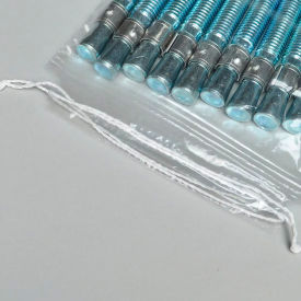 LK® Pull Tite Drawstring Bags 4"W x 6"L 2 Mil Clear 2000/Pack 