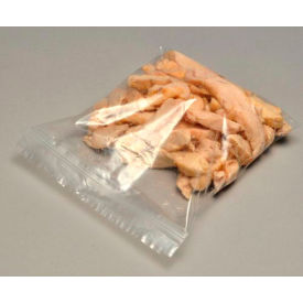 Elkay Plastics Company Inc FP20406 Reclosable Seal Top Poly Bags W/ Hang Hole, 4"W x 6"L, 2 Mil, Clear, 1000/Pack image.