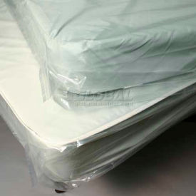 Elkay Plastics Company Inc KP49 Low Density Pillow-Top Style Mattress Bag with Vent Holes - Twin, 39" x 10" x 90", Pkg Qty 25 image.