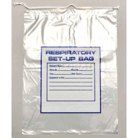 Respiratory Setup Bags W/ Drawstring, 12