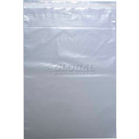 Elkay Plastics Company Inc TE20F2029D Crash Cart/Drug Tray Security Bags, 20"W x 29"L, 2 Mil, Clear, 500/Pack image.