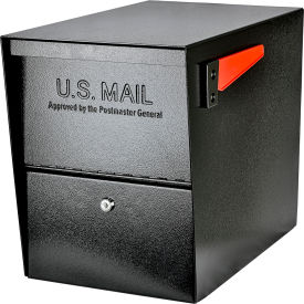 Epoch Design Llc Dba Mail Boss 7206 Mail Boss Package Master Commercial Locking Mailbox Black image.
