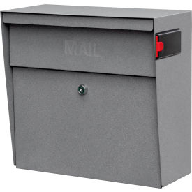 Epoch Design Llc Dba Mail Boss 7161*****##* Metro Wall Mount Mail Boss Locking Mailbox Granite image.