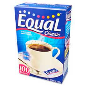 Equal MRINUT20015448 Equal®  Sugar Substitute, 0.035 oz.,  500/Box image.