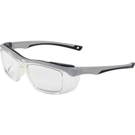 Erb Industries Inc 15355 ERB® AllDay Safety Glasses, , Gray/Clear Lens, 15355 image.