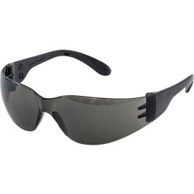 Erb Industries Inc 17450 ERB® IProtect Safety Glasses, Slick Black Temples, Gray Lens,17450 image.