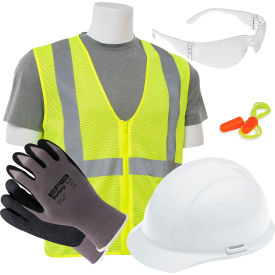 Erb Industries Inc 18450 ERB® L4 New Hire Kit with Liberty 18450 - White image.