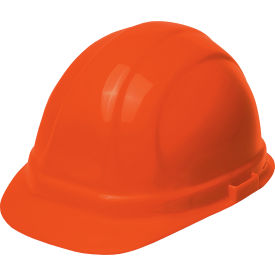 Erb Industries Inc 19133 ERB® Omega II Cap with Accessory Slots and 6-Point Slide-Lock Suspension, Orange image.