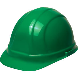 Erb Industries Inc 19138 ERB® Omega II Cap with Accessory Slots and 6-Point Slide-Lock Suspension, Green image.