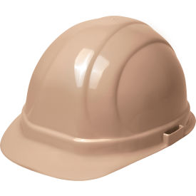 Erb Industries Inc 19144 ERB® Omega II Cap with Accessory Slots and 6-Point Slide-Lock Suspension, Beige image.