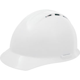 Erb Industries Inc 19251 ERB® Americana Cap Vented with Accessory Slots and 4-Point Slide-Lock Suspension, White image.