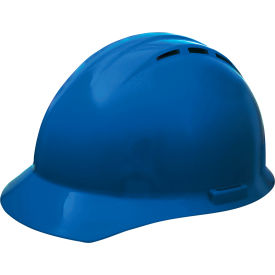 Erb Industries Inc 19256 ERB® Americana Cap Vented with Accessory Slots and 4-Point Slide-Lock Suspension, Blue image.