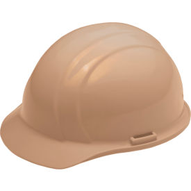 Erb Industries Inc 19464 ERB® Americana Cap with Accessory Slots and 4-Point Mega Ratchet Suspension, Beige image.