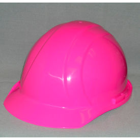 ERB 19769 Americana Hard Hat, 4-Point Pinlock Suspension, Hi-Viz Pink