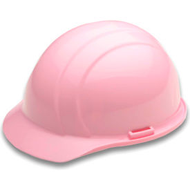 Erb Industries Inc 19775 ERB™ 19775 Americana Hard Hat, 4-Point Ratchet Suspension, Light Pink image.