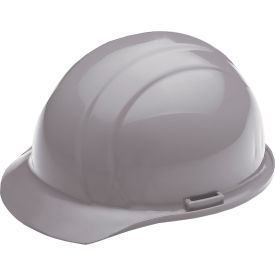 ERB Liberty Cap with Accessory Slots & 4-Point Plastic Slide-Lock Suspension, Gray - Pkg Qty 12 ERB Liberty Cap with Accessory Slots & 4-Point Plastic Slide-Lock Suspension, Gray - Pkg Qty 12