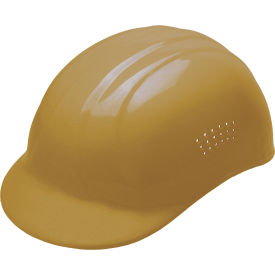Erb Industries Inc 19901 ERB® 67 Bump Cap with 4-Point Pin-Lock Suspension, Gold image.