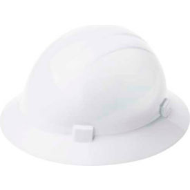 Erb Industries Inc 20004****** ERB™ 20004, Americana 360 Hard Hat, 4-Point Ratchet Suspension White image.